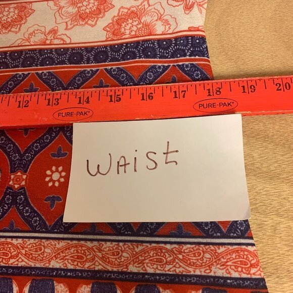 Nally & Millie reversible dress SZ L shift Pullon style unique print made in USA - Picture 7 of 11